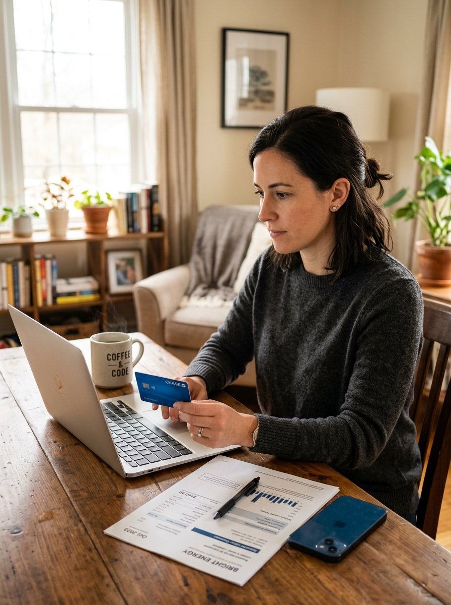 Secure online representative paying utility bills